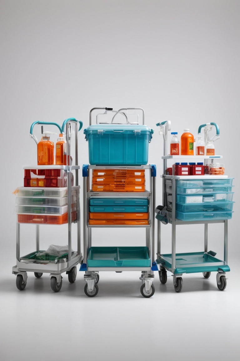 Critical Care Emergency Trolley