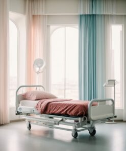 portable oxygen trolley