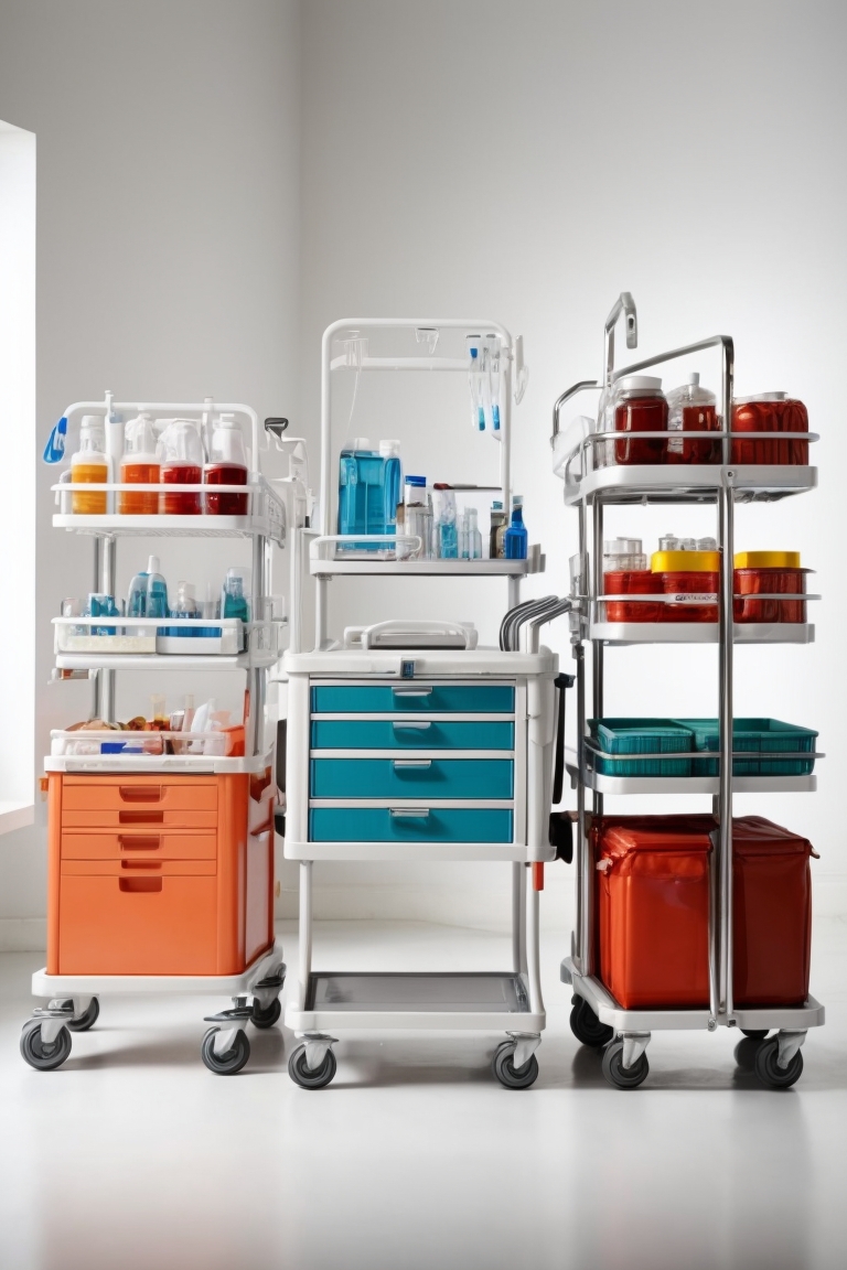 laundry service trolley