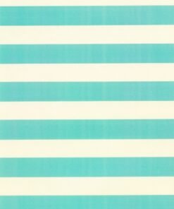 Cream with Blue Stripe Giftwrap (50m x 50cm Roll)