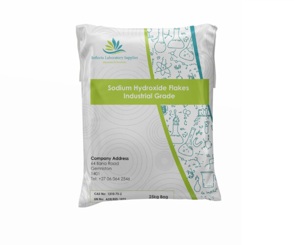 Sodium Hydroxide Flakes Industrial Grade – 25kg
