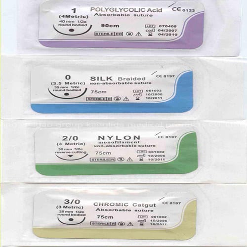 Suture 2/0 Violet Braided Polyglycolic Acid - Image 7