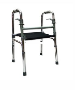 Walker with Seat – Aluminium
