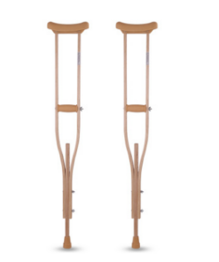 Wooden Underarm Crutches Medium -Pair (2)