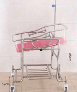 Stainless Steel Baby Carriage – Blue