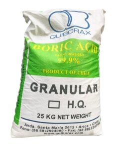 Buy 25kg Boric Acid Granular – Highly Effective and Versatile Product