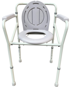 Folding Commode Steel