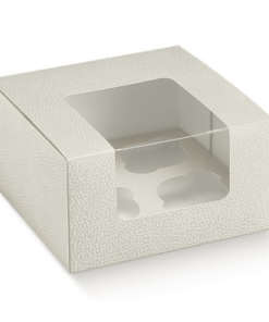 Cupcake Box (4) – 180 x 180 x 100 with insert