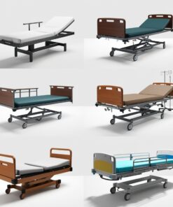 Healthcare checkup bed