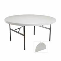 Totally Home Rectangle Round Folding Table 8-10 seater