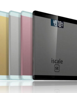 Digital Bathroom Scale – Black