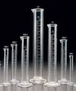 Measuring Cylinders, Glass, Spouted, 500 ml, Hex Base, Grade A