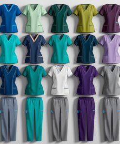 long sleeve nurse scrubs