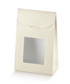 Pearl – Sweet/Cookie Satchel – 115 x 55 x 180mm with PVC window