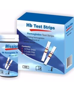 HB Hemoglobin Test Strips Mission – 25’s