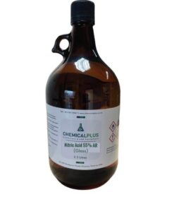 Nitric Acid 55% AR 2.5L (Glass)