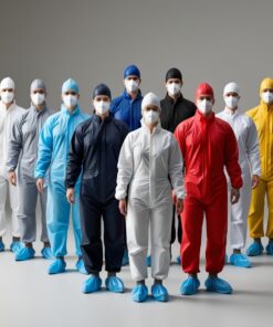 Uvex Men's Laboratory Coat, Size 50, White, 100% Cotton, Length 115 cm, Model 143