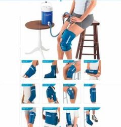 Cold Therapy System With Cuff, Thigh, Knee And Angle