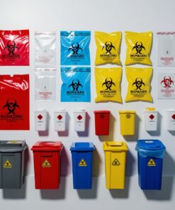 biohazard bag, clear (23l) (415x600mm) (pack of 200)