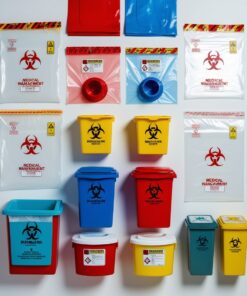 different sharps bins