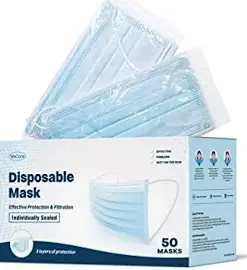 Individually wrapped 3 ply earloops