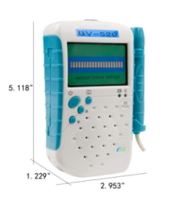 Alternative view of Ultrasound vascular doppler BV-520 With 8Mhz Probe LED display