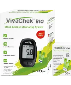 ⁠Vivachek Glucose Meter + Strips