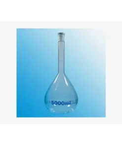 Volumetric Flasks, 5000 ml, NS 34, Grade A., with ISO Lot Certificate