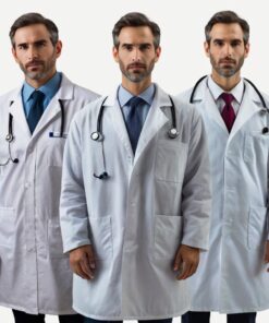 light grey Lab coat