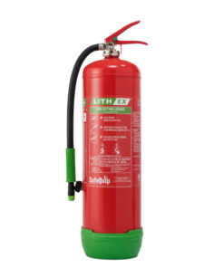 Lith-Ex Extinguisher (Water Based) 9 Litre. 13A