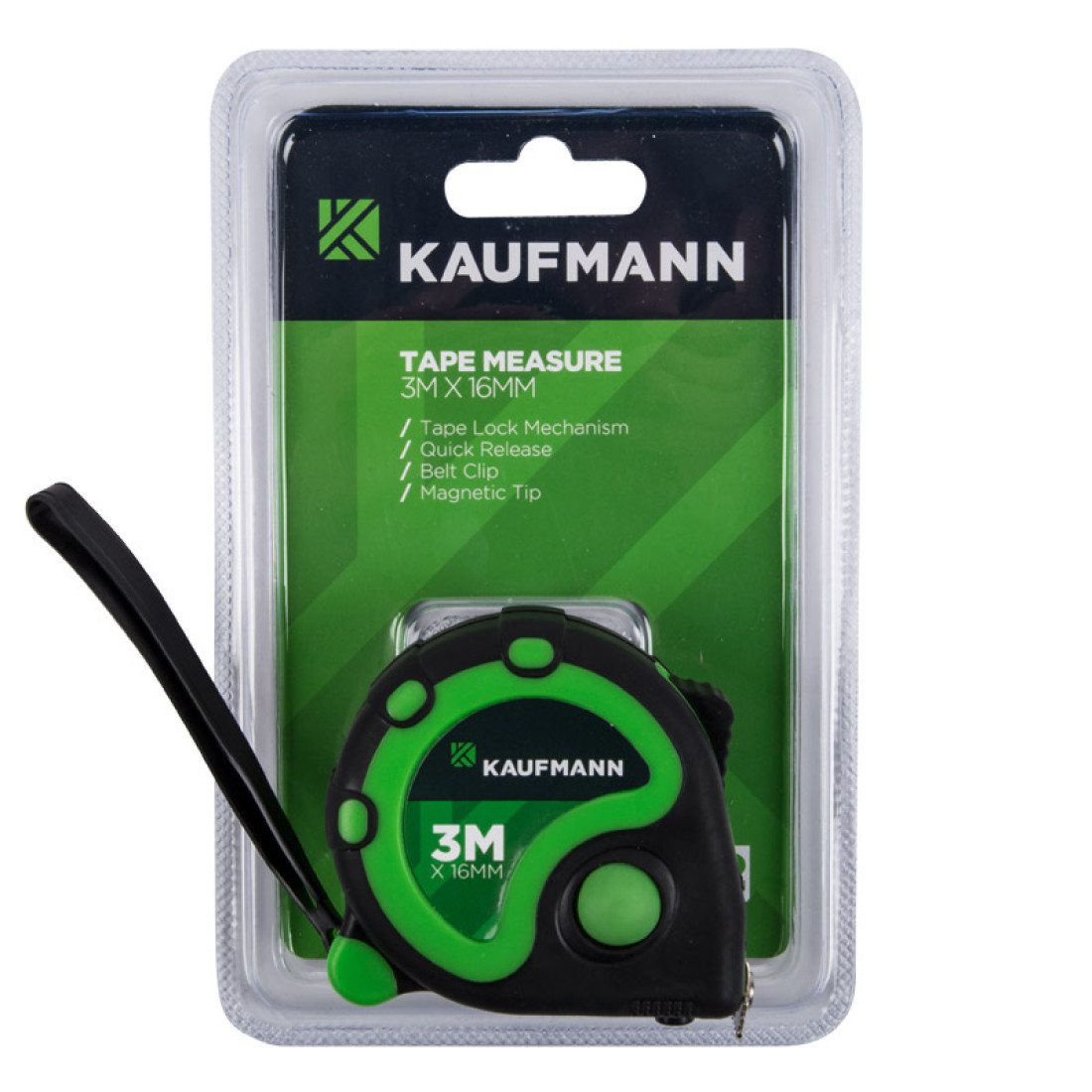 Kaufmann Tape Measure Cr90 3Mx16Mm