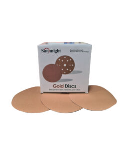 43509 Sunmight Velcro Gold Disc No Hole 75Mm (150) - 50Pc