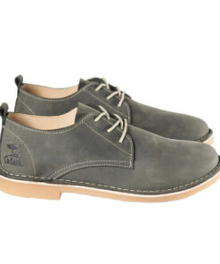 Bata Safari Woodlands Mens Shoe Charcoal Size 12