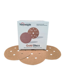 58114 Sunmight Velcro Gold Disc 125Mm 8 Hole (320) - 100