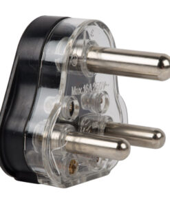Nexus Plugtop Hollow 3Pin 16A Black