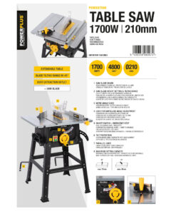 Alternative view of Table Saw 1700W 210Mm Blade With Saw Blade Guard