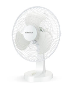 Mellerware Fan Desktop Plastic 35W 30Cm White