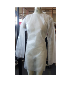 25Gsm Long Sleeve Spun-Bond Aprons – Min 500 Units