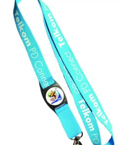 20mm domed lanyard + swivel Lanyard – Min Order 100 units
