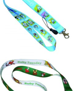 20mm Dye sub full + lobster Lanyard – Min Order 100 units