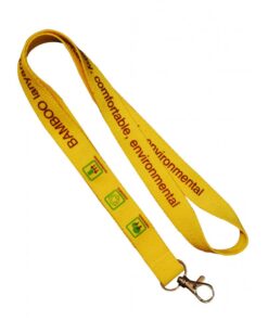 Sustain Bamboo and croc Lanyard – Min Order 100 units