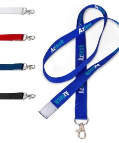 Basix Lanyard with Velcro Safety Closure & Snap Hook