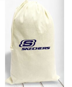 Branded Cotton Shoe Bag with 1 colour print