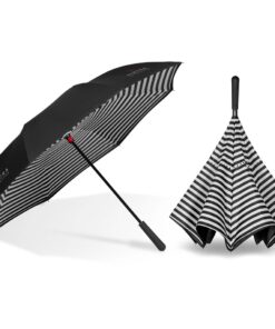 Capsize Windproof Umbrella With Unique Inner Design & Fiberglass Frame & Rubberised Handle