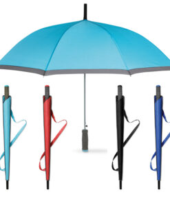 Cardiff Pop Up Two-Tone Umbrella With Rubberised Grip