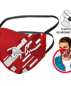 Sublimated 3 Layer Washable Beak Face Mask. Wrap Around Head Elastics. Min 100 units