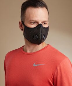 Double Valve SPORTS Mask – Polyester, Reusable & Washable Mask – Min 50 units