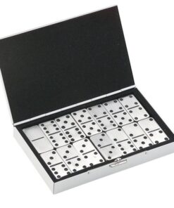 Domino Set In Aluminium Box