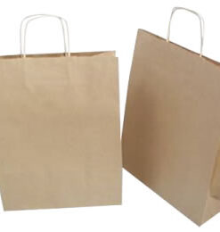 Recycled Paper Bag – – Size: 265mm x 370mm x 130mm (medium) – M
