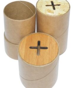 Wood Fibre Coin Bank Plus – Min Order: 250 units